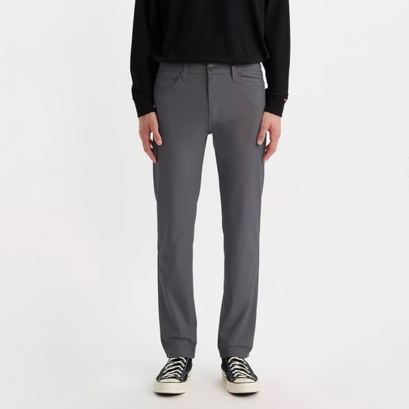 Levi’s 511™ Slim Tech Men's Pants Charred Grey 30x30 - Picture 1 of 12